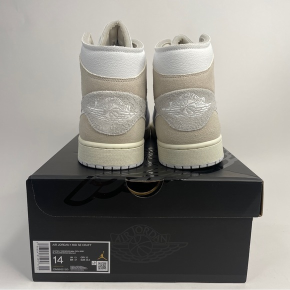 Nike Air Jordan 1 Retro Mid SE Craft “Tech Grey” 2023 - Picture 4 of 4